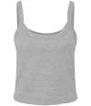BL1012 1012 Bella Ladies Micro Rib Spaghetti Strap Tank Top Athletic Heather colour image